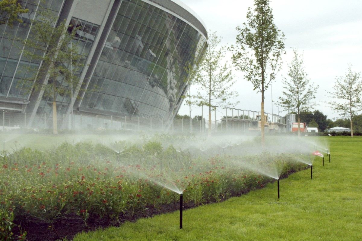Donbas Arena EURO 2012, зона поливу 8
